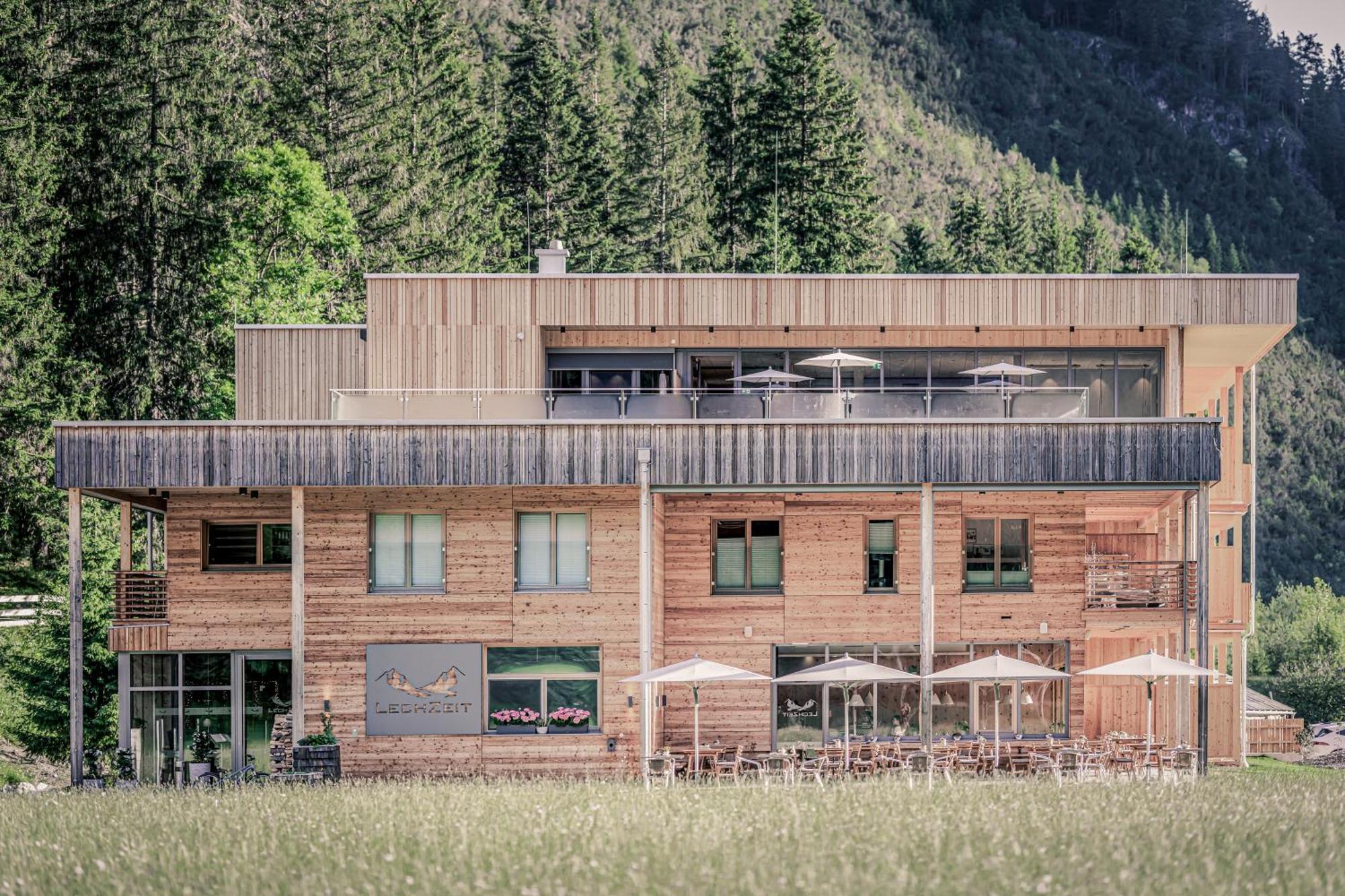 Boutique Hotel Lechzeit Elmen Eksteriør bilde